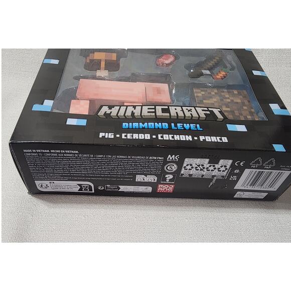 Minecraft diamond level Pig, Cerdo, Cochon, Porco - Picture 5 of 7